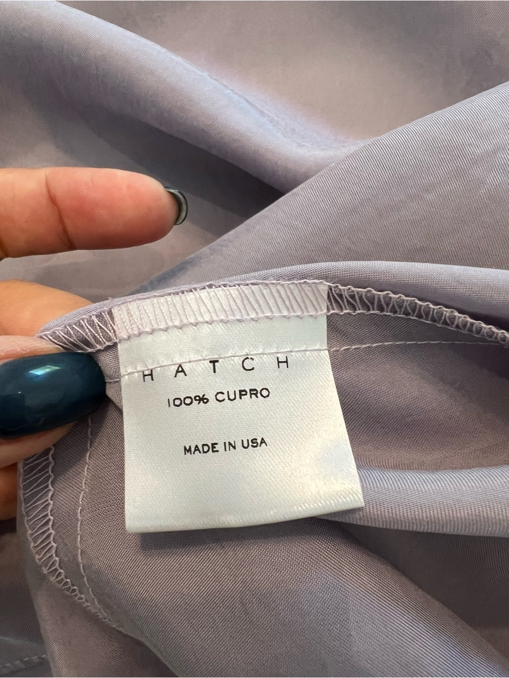 Hatch The James Dress. Lilac, NWT Size 1/S. - Picture 6 of 10